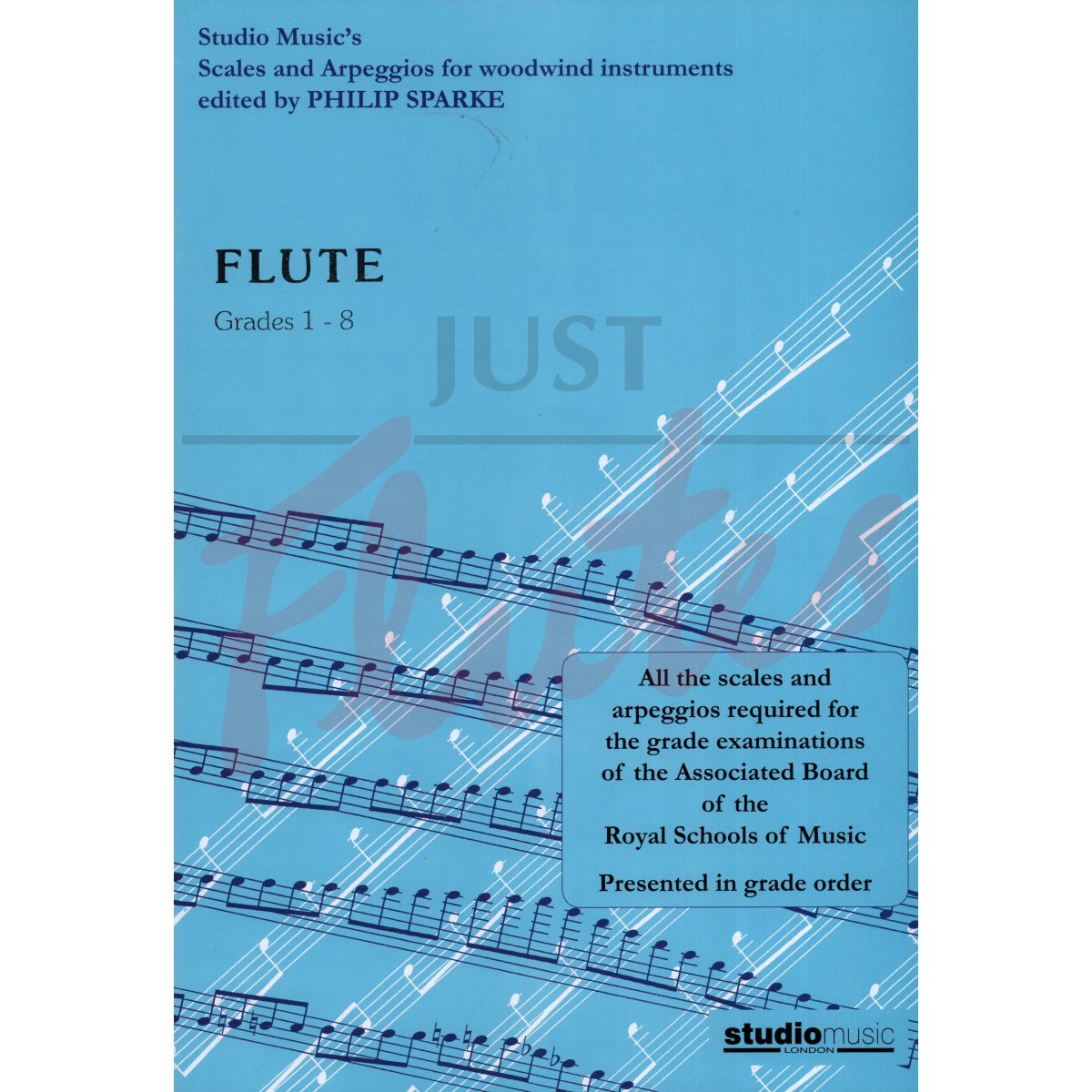 Scales and Arpeggios Grades 1-8 from 2018 [Flute]