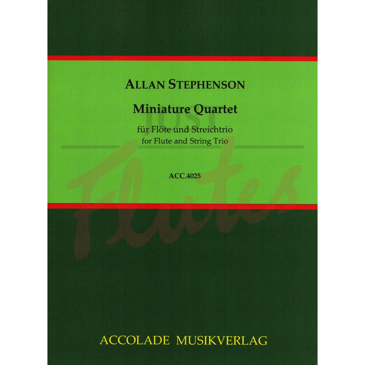 Miniature Quartet for Flute, Violin, Viola and Cello