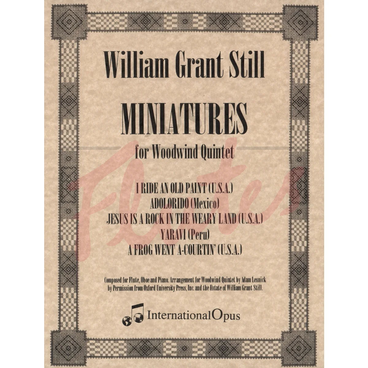Miniatures for Wind Quintet