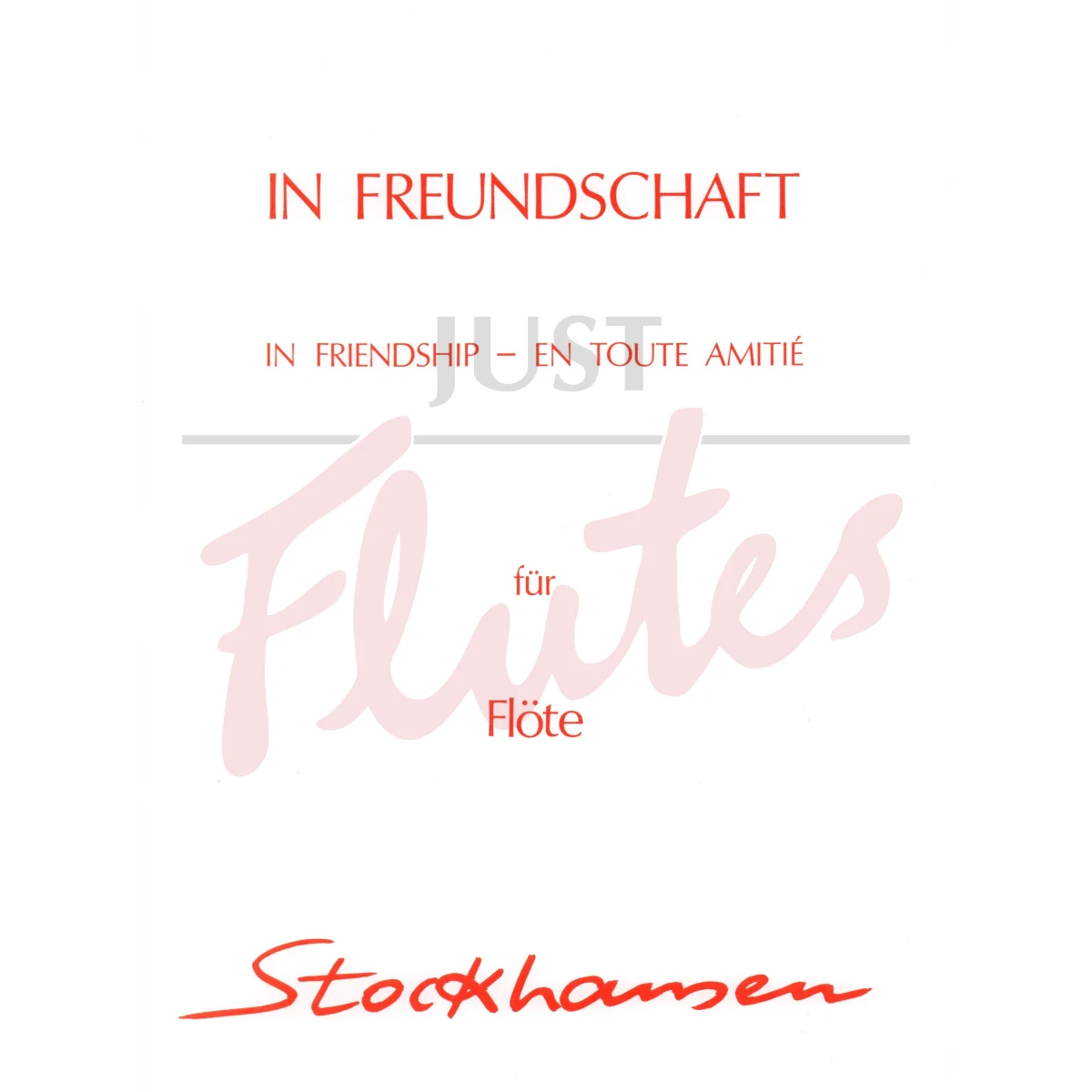 In Freundschaft for Solo Flute