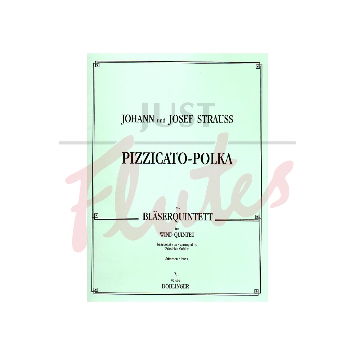 Pizzicato Polka [Wind Quintet]