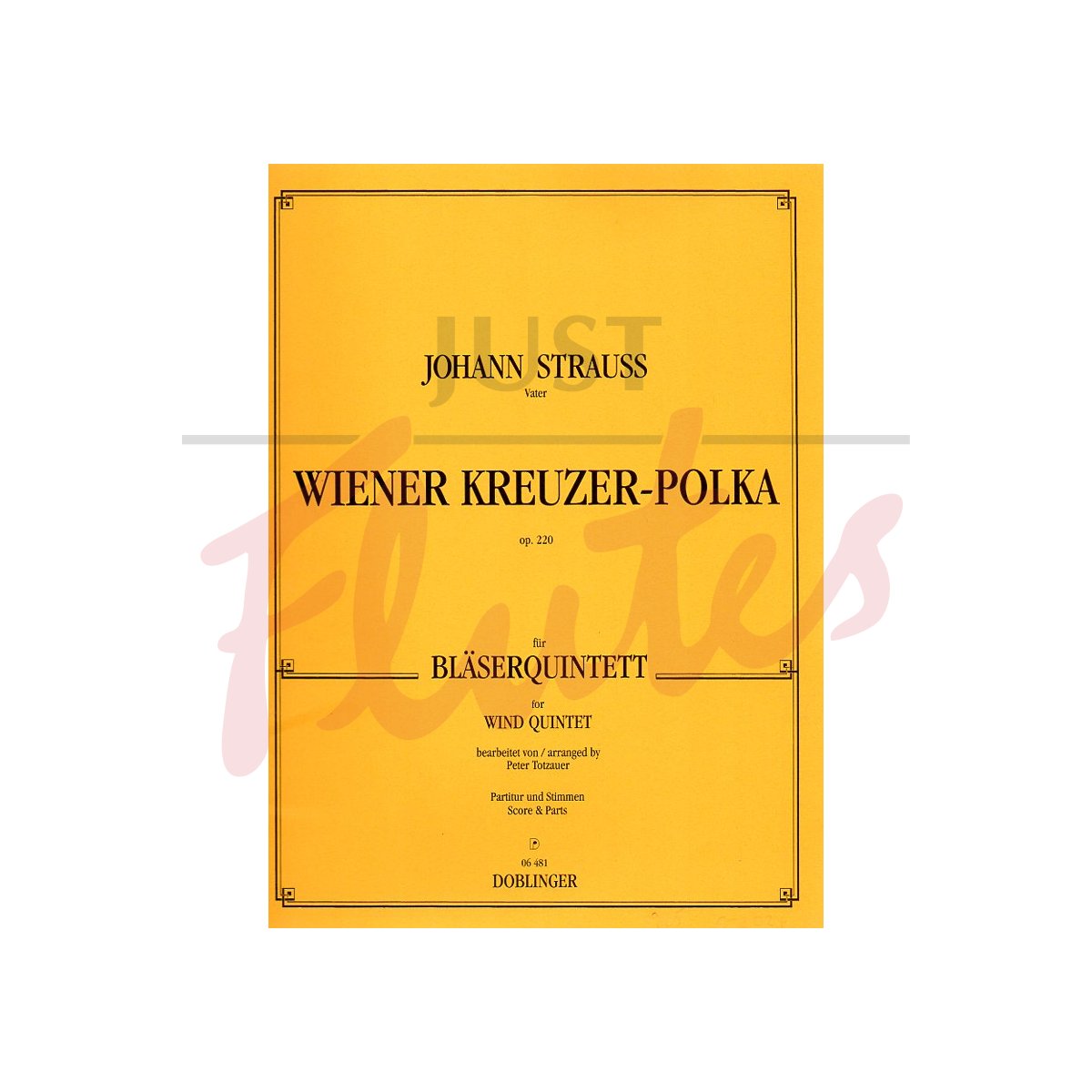 Wiener Kreuzer Polka arranged for Wind Quintet