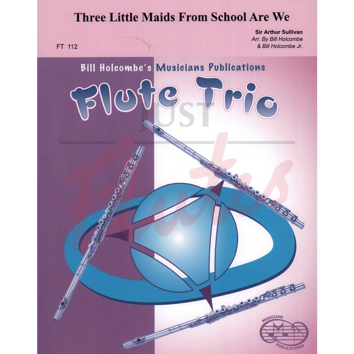Three Little Maids from School Are We for Three Flutes