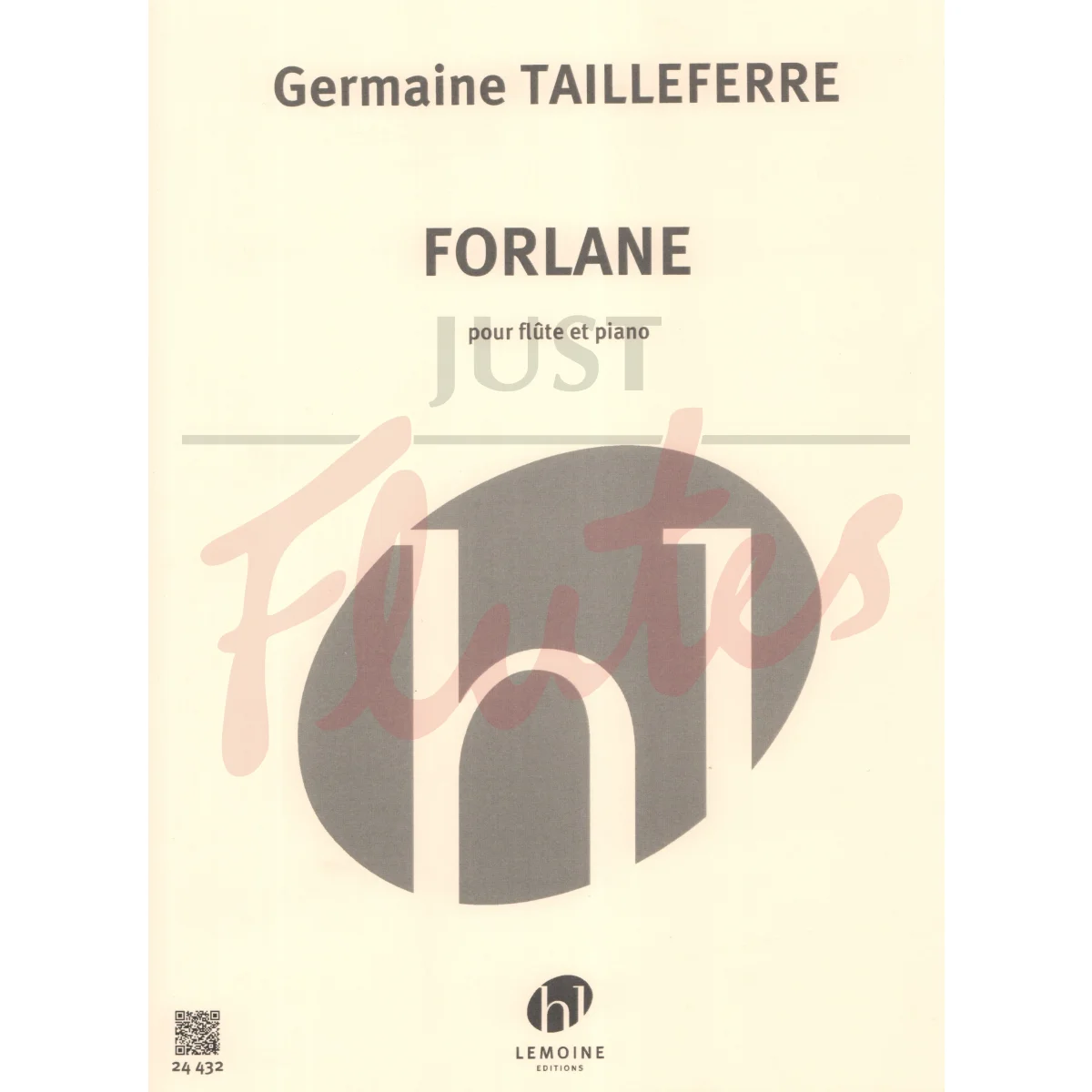 Forlane for Flute and Piano