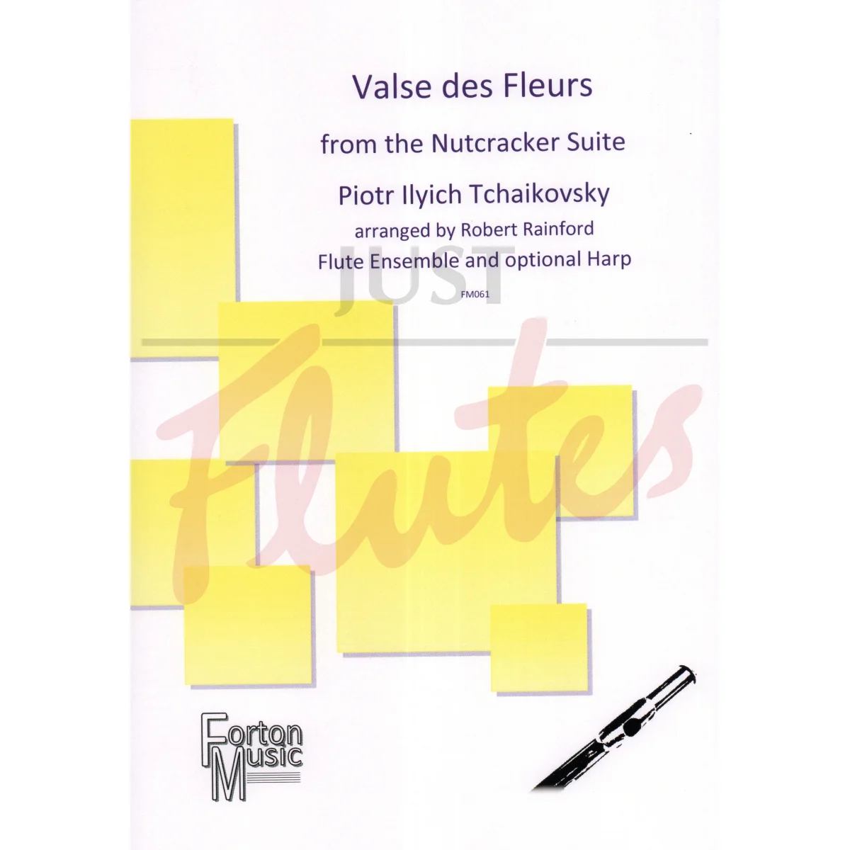 Valse des Fleurs from the Nutcracker Suite for Flute Choir and optional Harp
