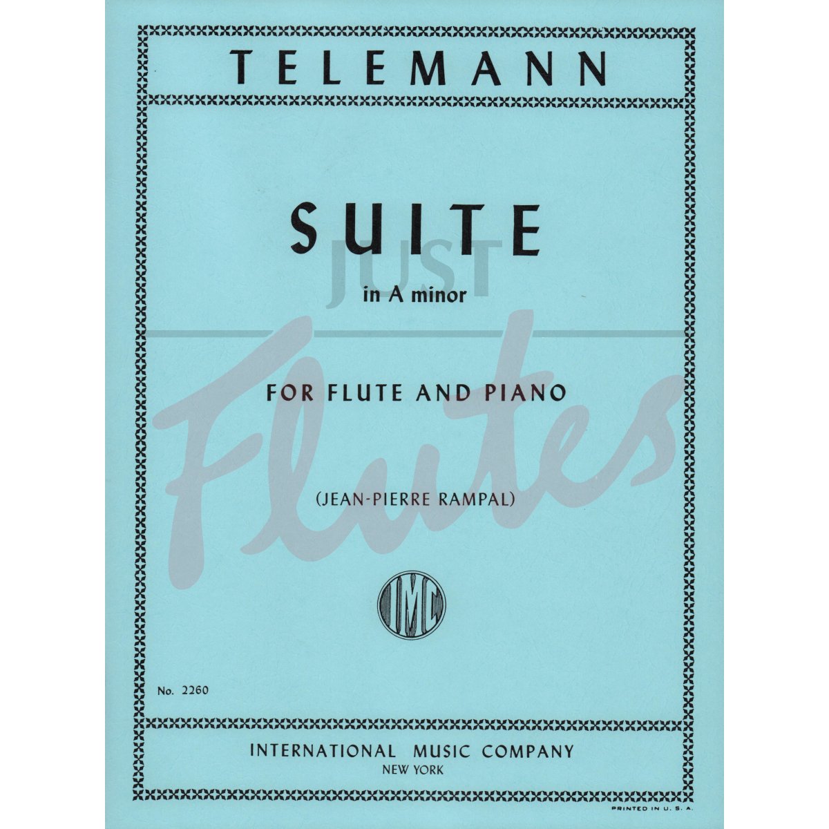 Suite in A minor for Flute and Piano