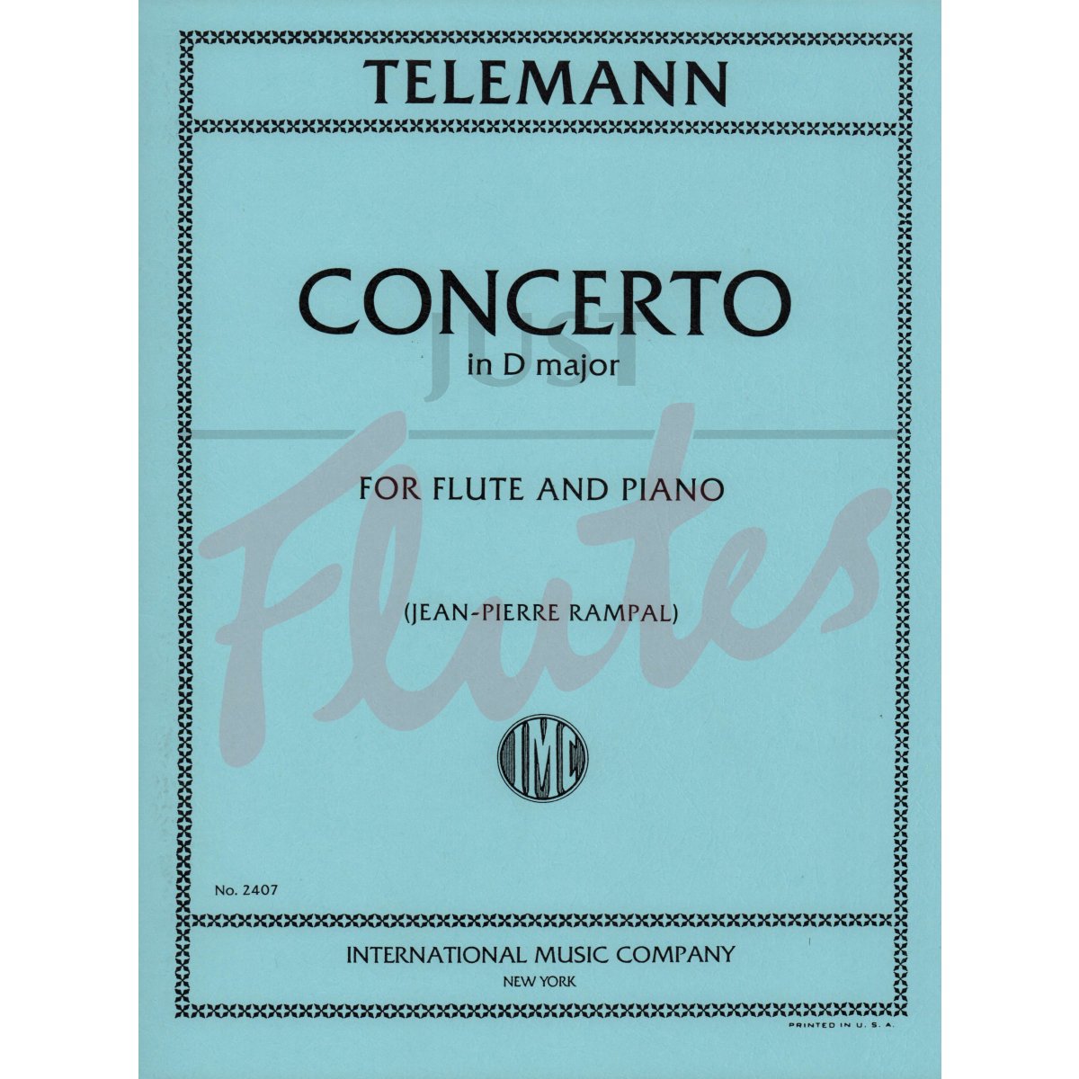 Concerto in D major for Flute and Piano