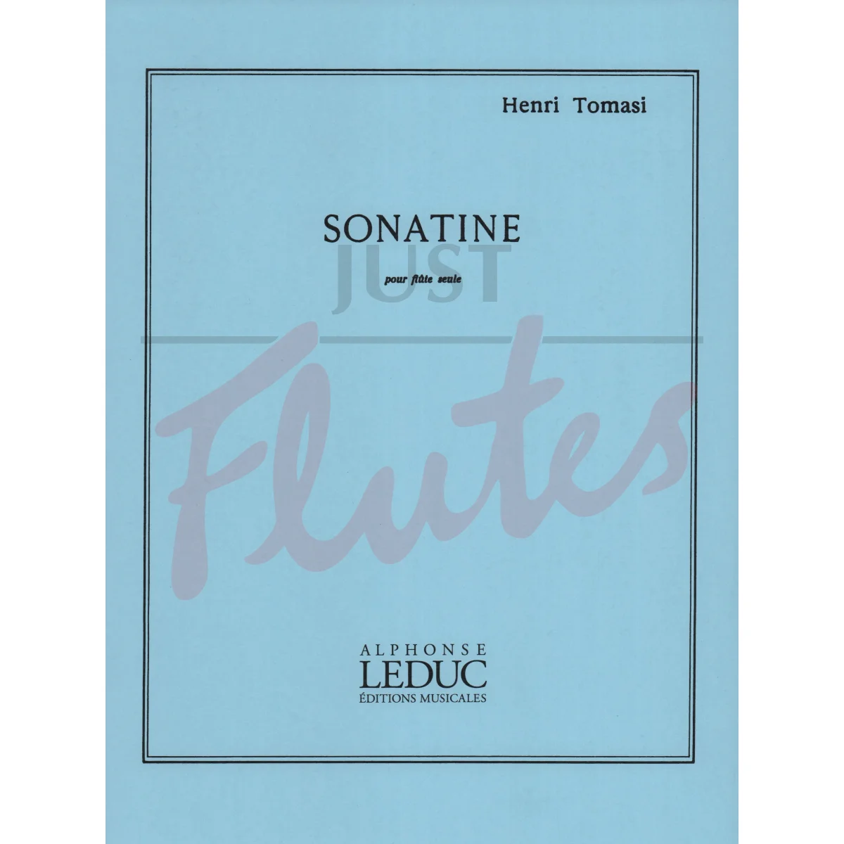 Sonatine for Solo Flute