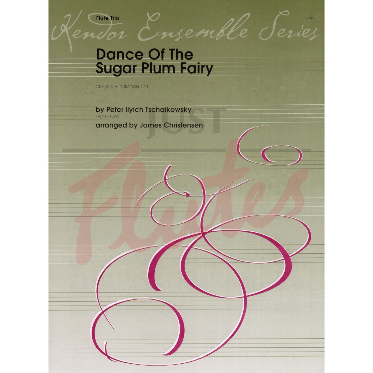 Dance of the Sugar Plum Fairy for Flute Trio