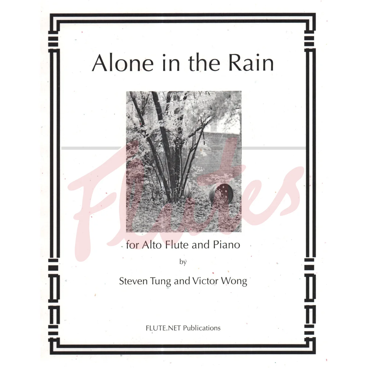 Alone in the Rain for Alto Flute and Piano