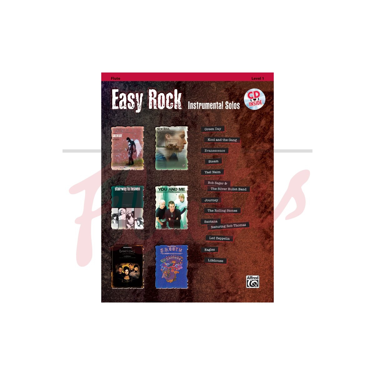 Easy Rock Instrumental Solos [Flute]