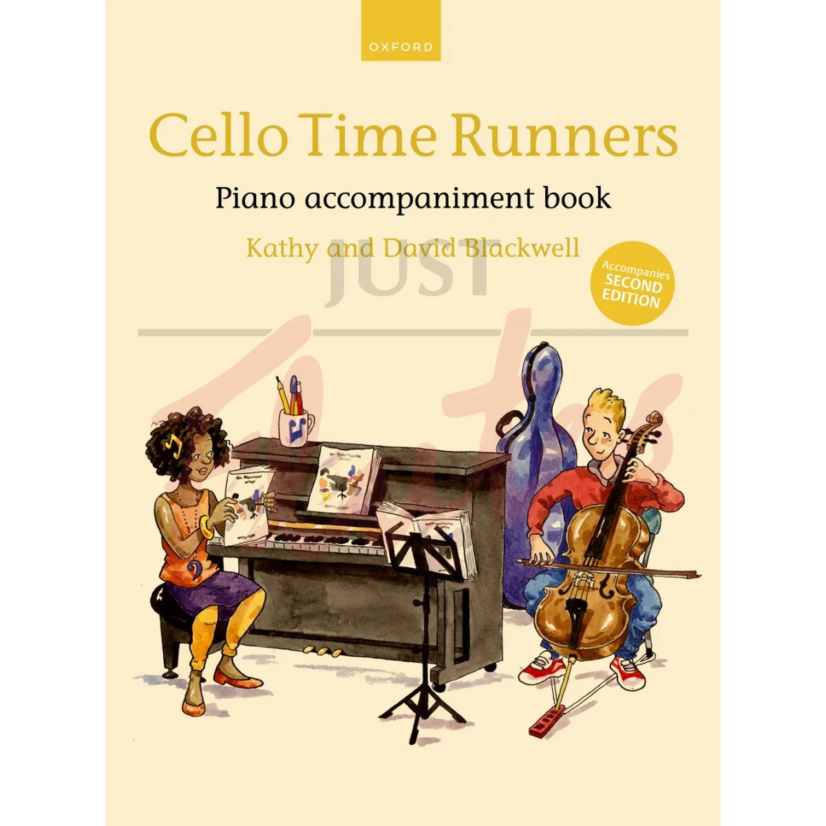 Cello Time Runners - Piano Accompaniment [2nd Edition]