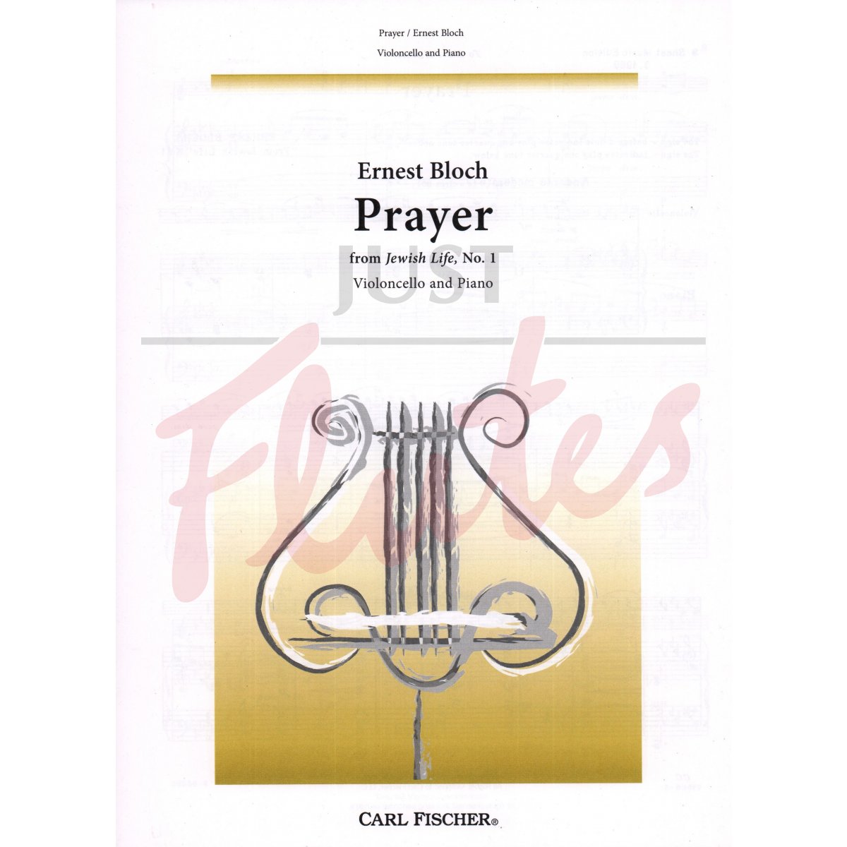 Prayer from Jewish Life No. 1 for Cello and Piano