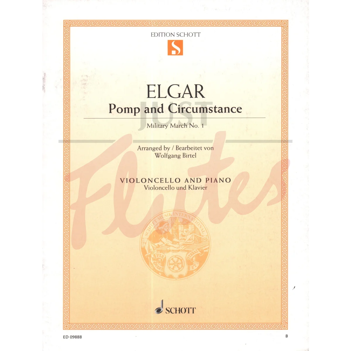Pomp &amp; Circumstance for Cello and Piano