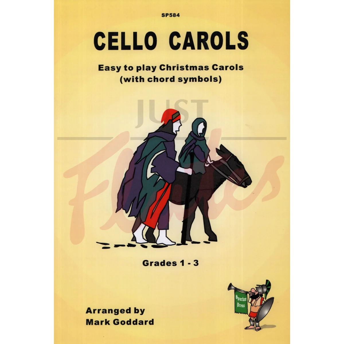 Cello Carols for Cello and Chordal Instrument