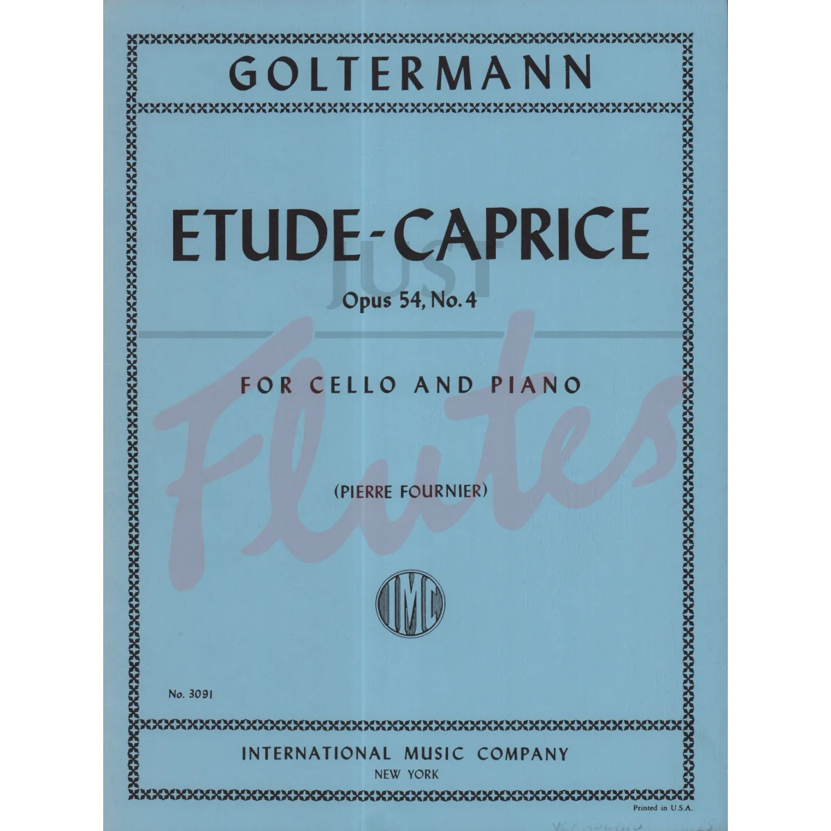 Etude-Caprice for Cello and Piano