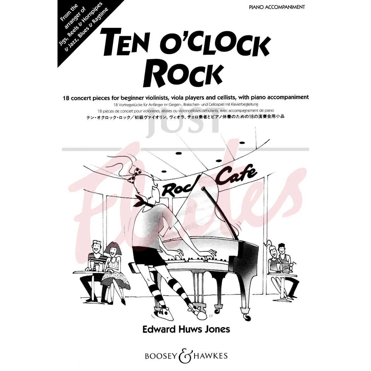 Ten O&#039;Clock Rock for String Instrument, Piano Accompaniment