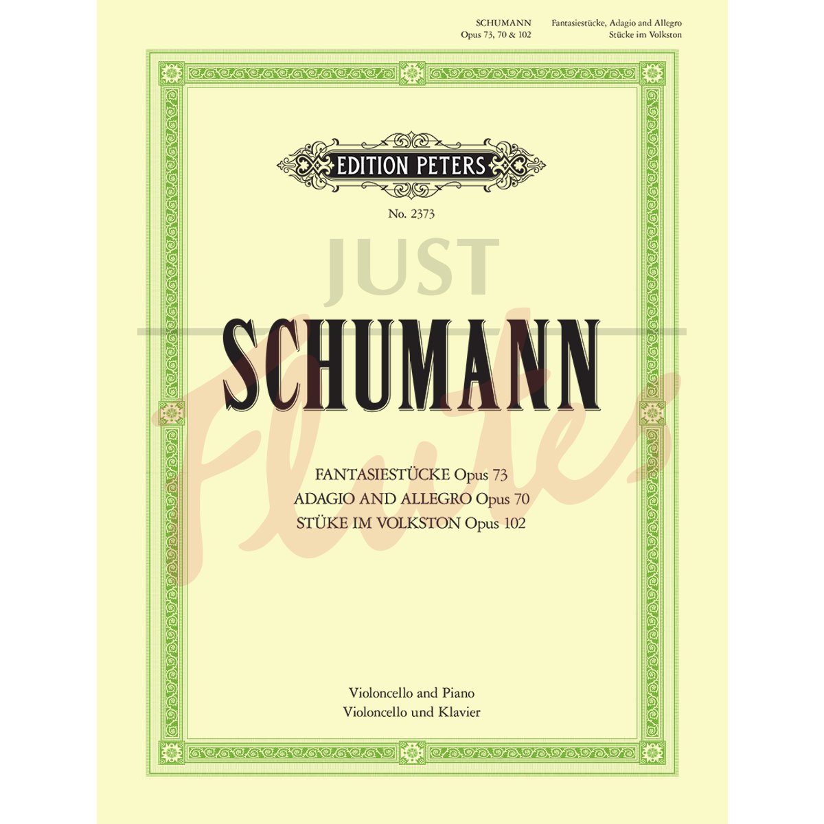 Fantasy Pieces Op.73 / Adagio &amp; Allegro Op.70
