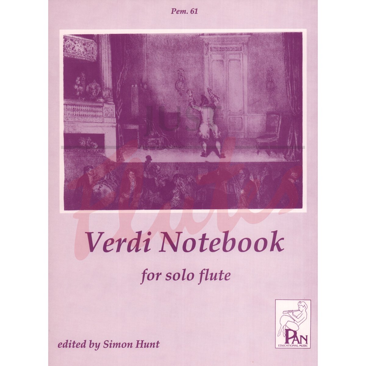 Verdi Notebook for Solo Flute 