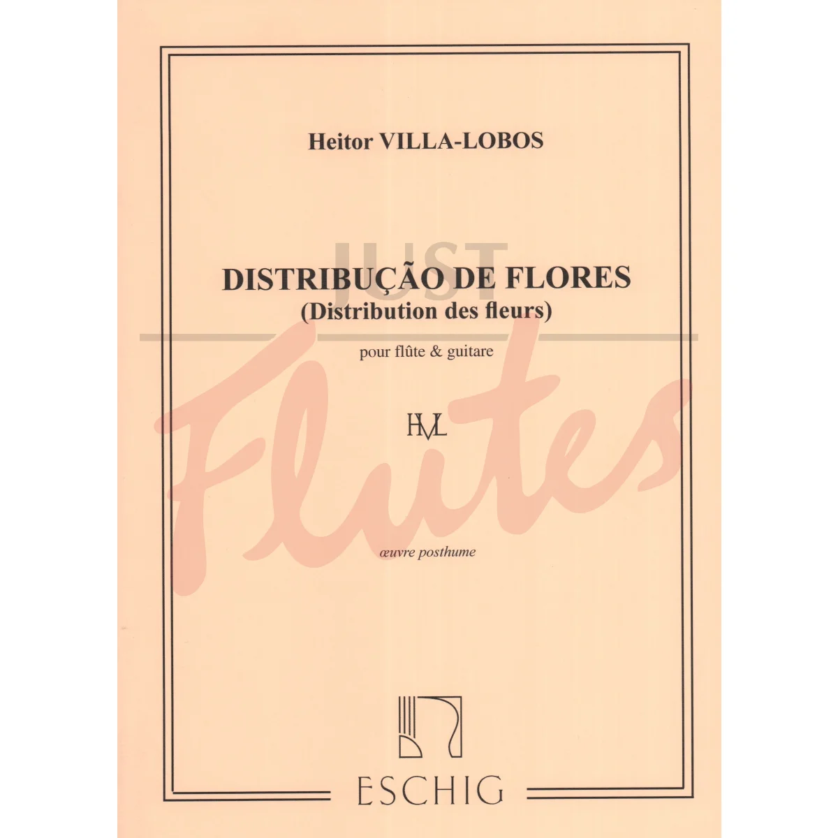 Distribução de Flores for Flute and Guitar