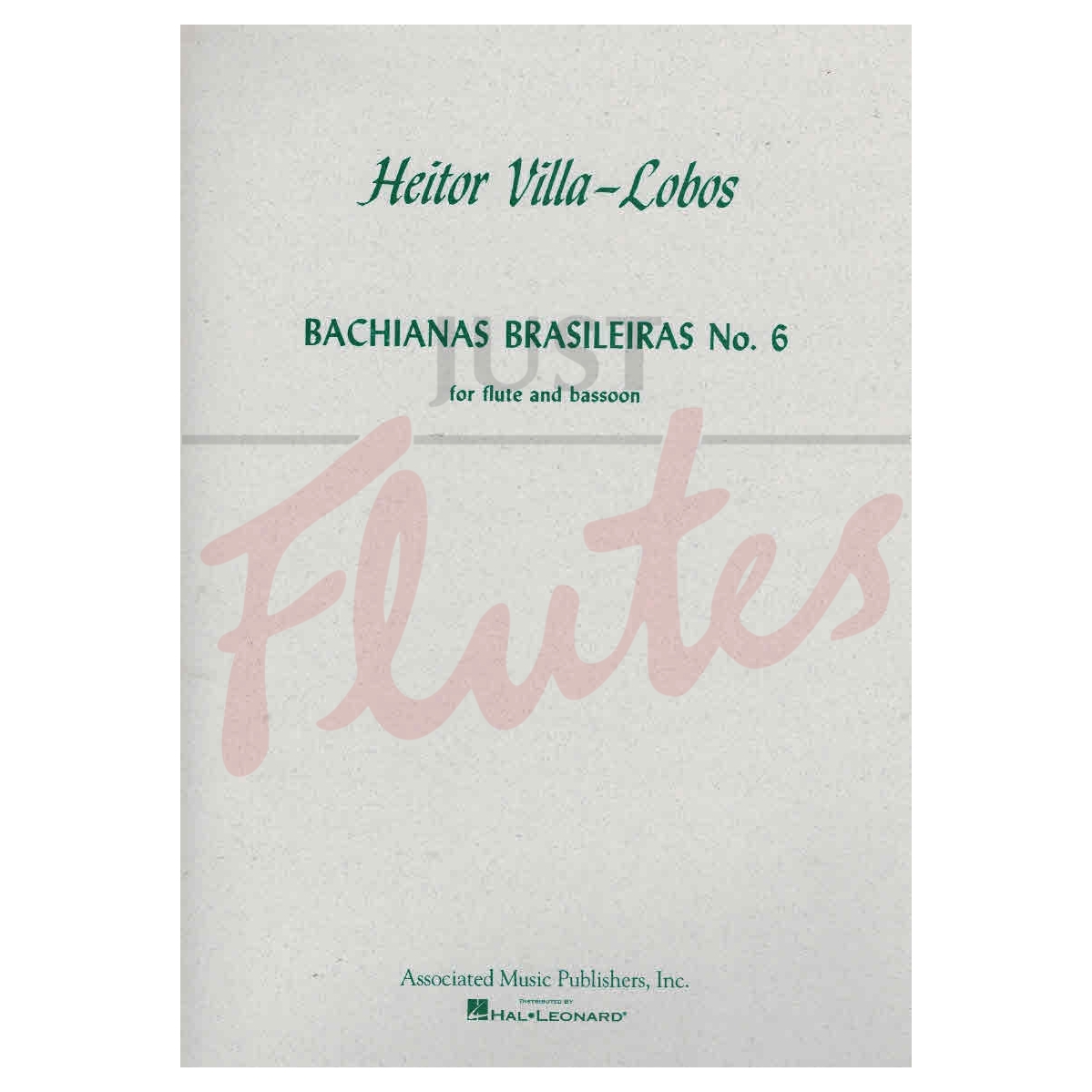 Bachianas Brasileiras No. 6 for Flute and Bassoon