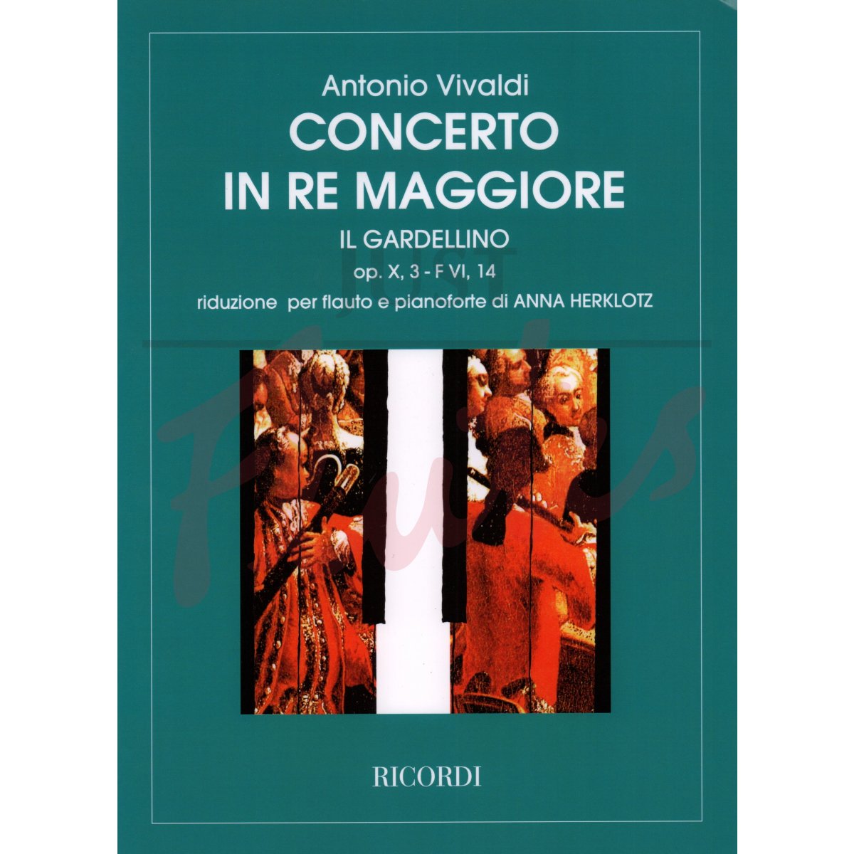 Flute Concerto in D &quot;Il Gardellino&quot; for Flute and Piano