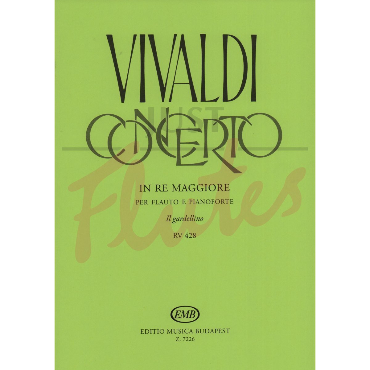 Concerto in D major &quot;Il Gardellino&quot; for Flute and Piano