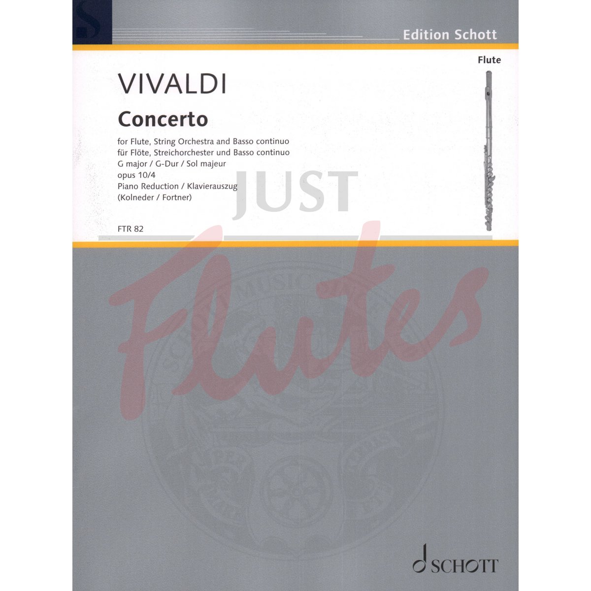 Concerto in G major for Flute and Piano