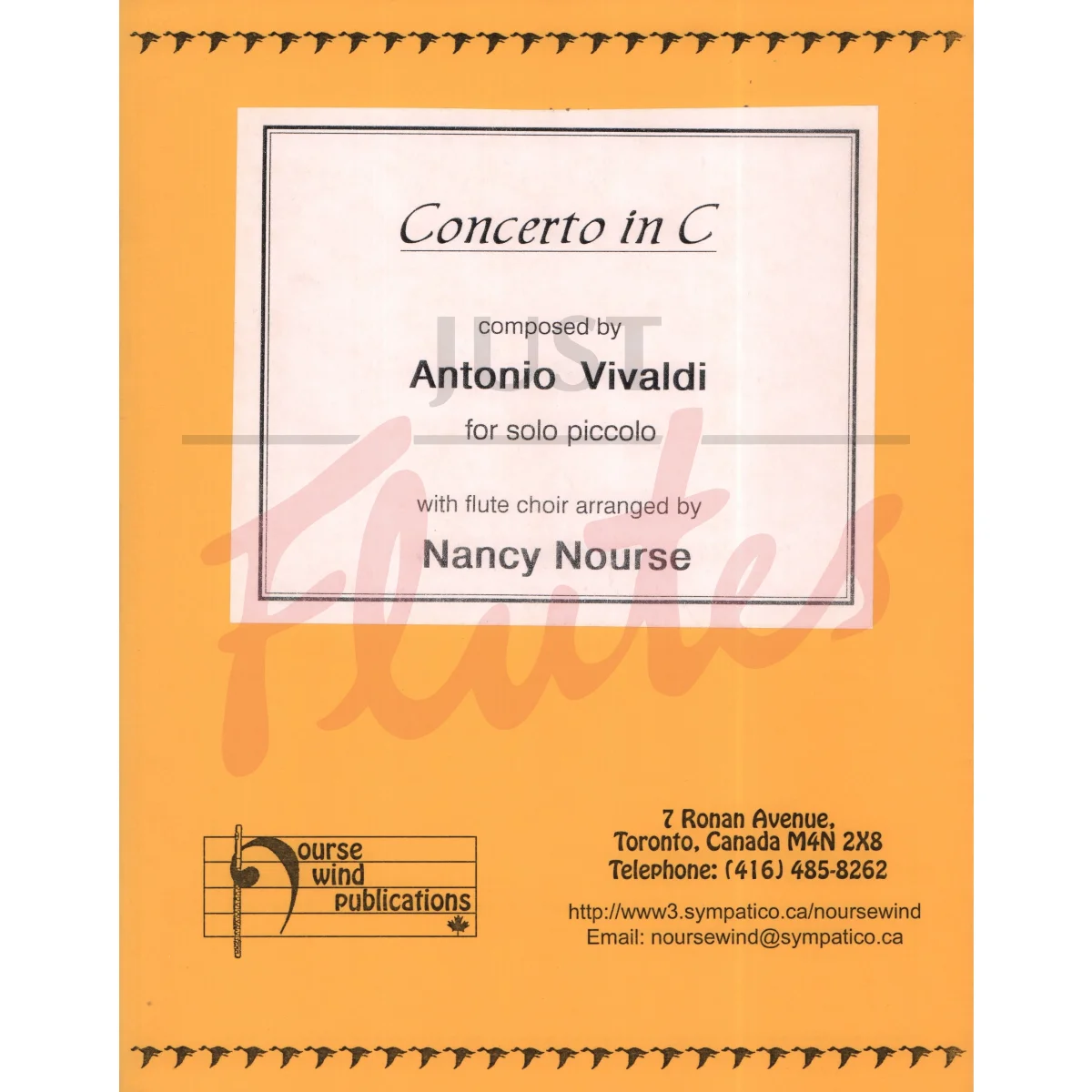 Concerto in C major for Solo Piccolo and Flute Choir