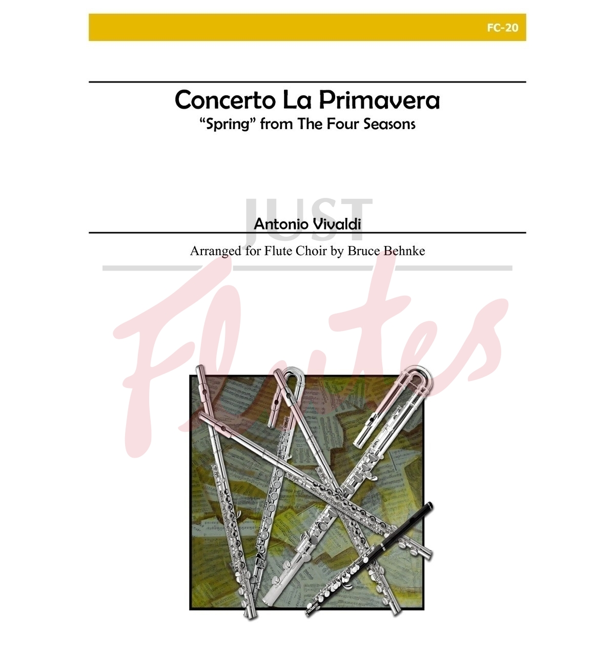 The Four Seasons - Spring for Solo Flute and Flute Ensemble