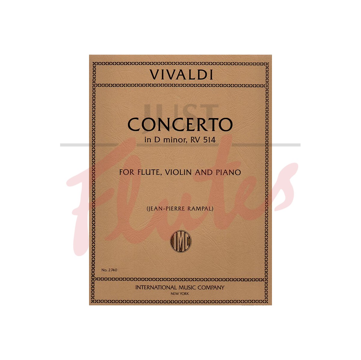 Concerto in D minor (fl vn pno)