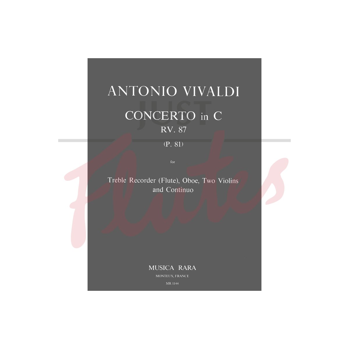Concerto in C RV87 (fl ob 2vn bc)