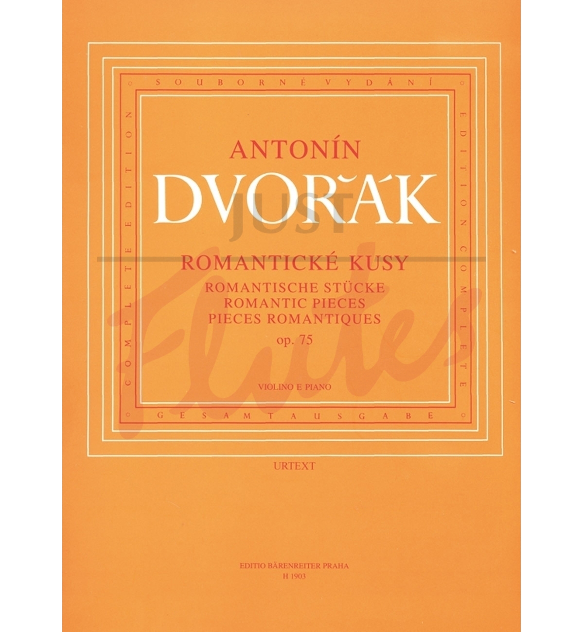 Romantic Pieces for Violin and Piano