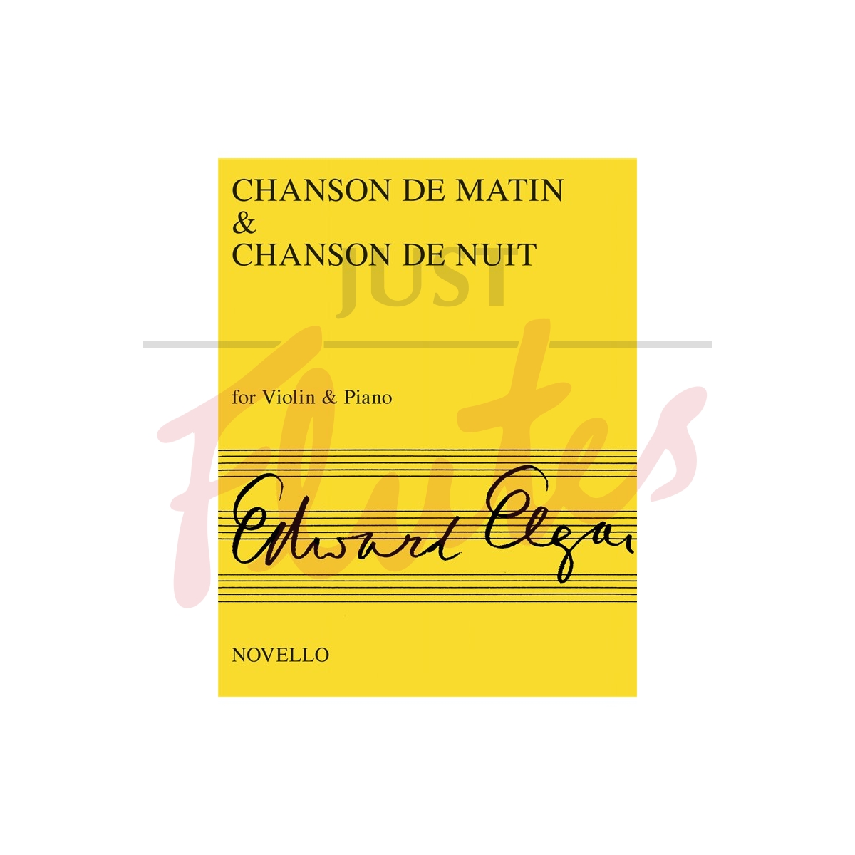 Chanson de Nuit &amp; Chanson de Matin for Violin and Piano
