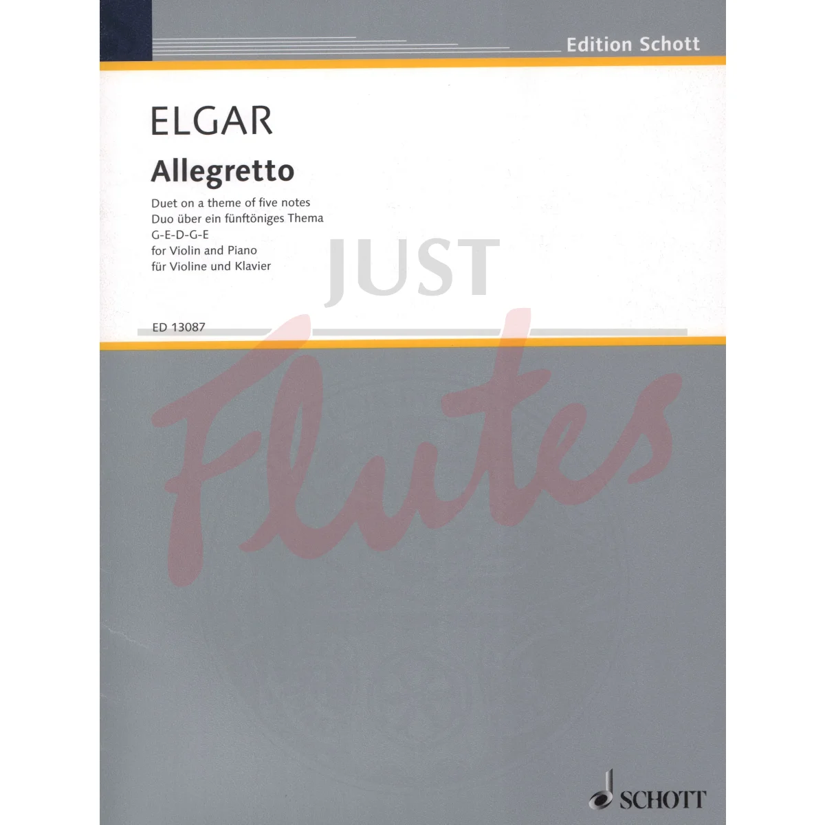 Allegretto for Violin and Piano