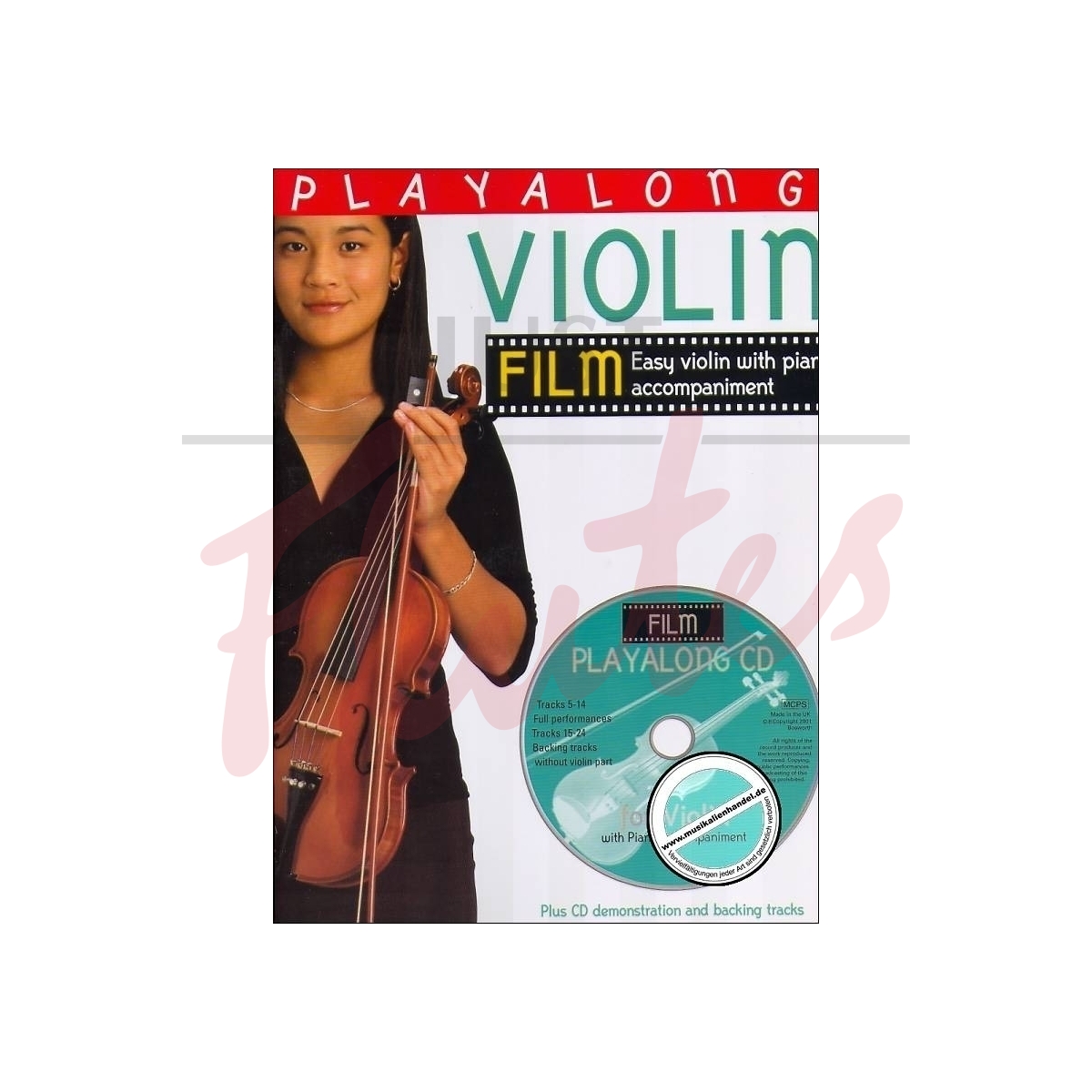 Playalong Violin: Film Tunes
