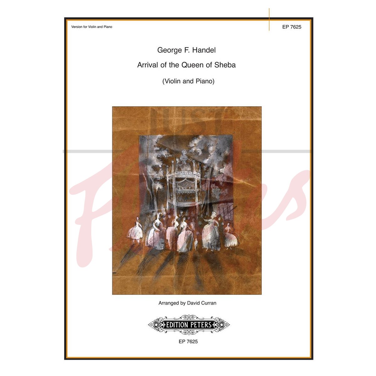 Arrival of the Queen of Sheba [Violin and Piano]