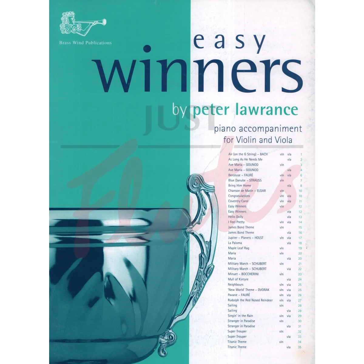 Easy Winners for Violin [Piano Accompaniment]