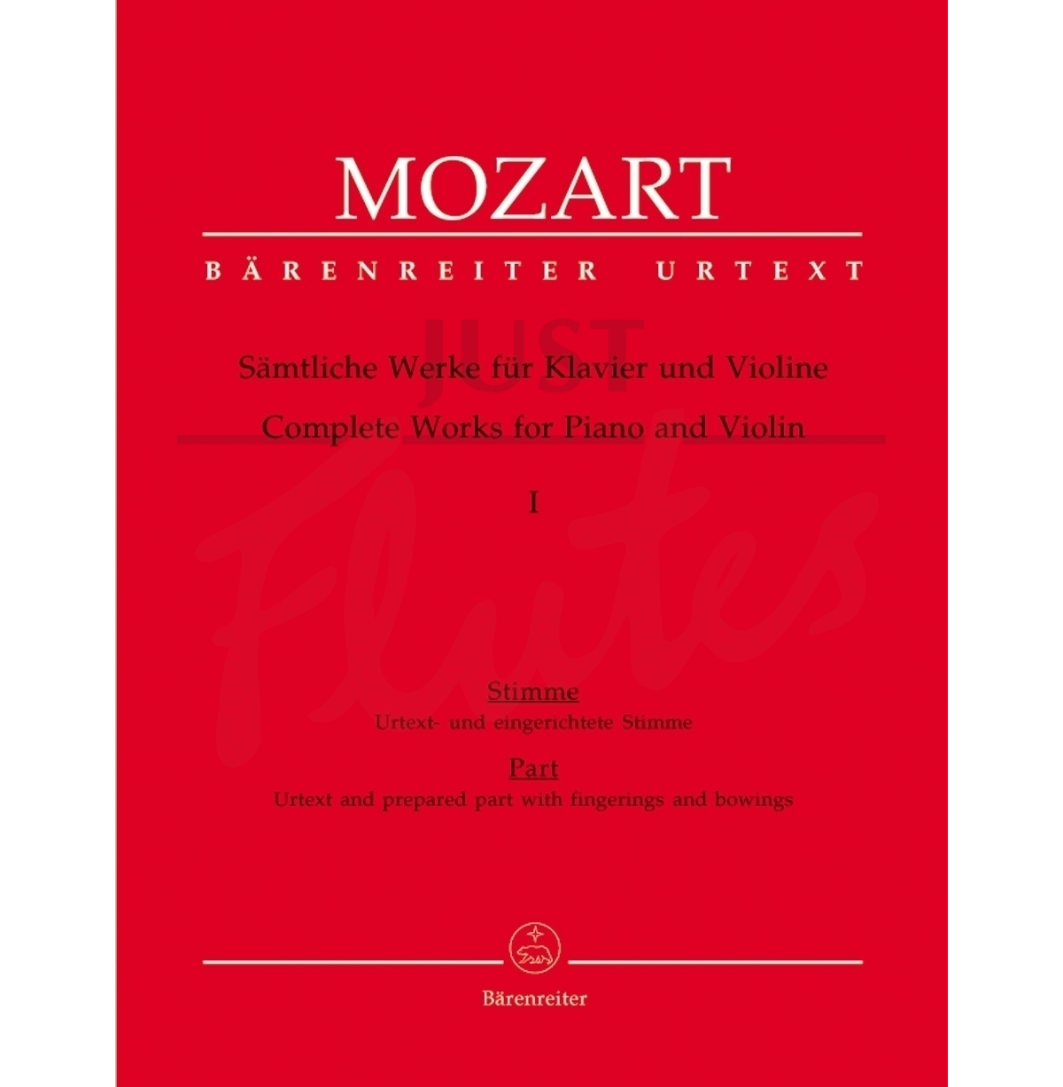 Complete Works For Violin And Piano Vol. 1
