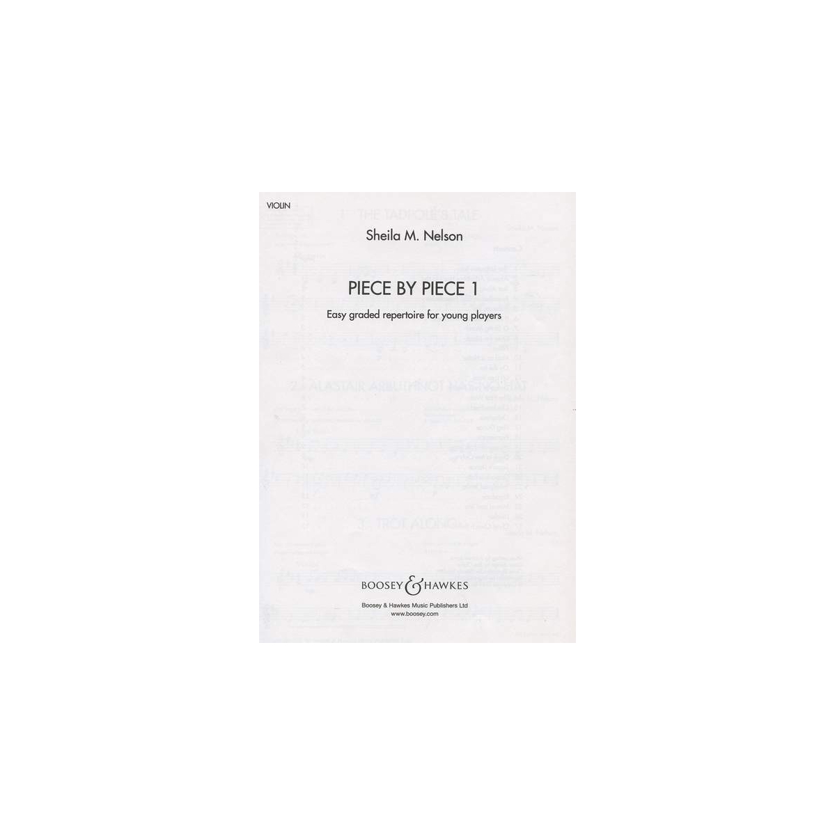 Piece By Piece Book 1 [Violin Part]