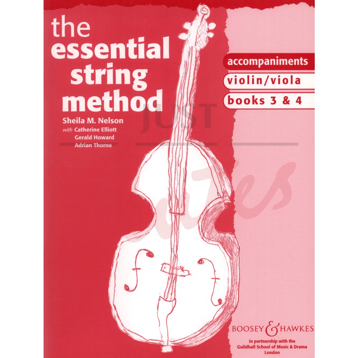 Essential String Method Books 3-4 (Accompaniments)