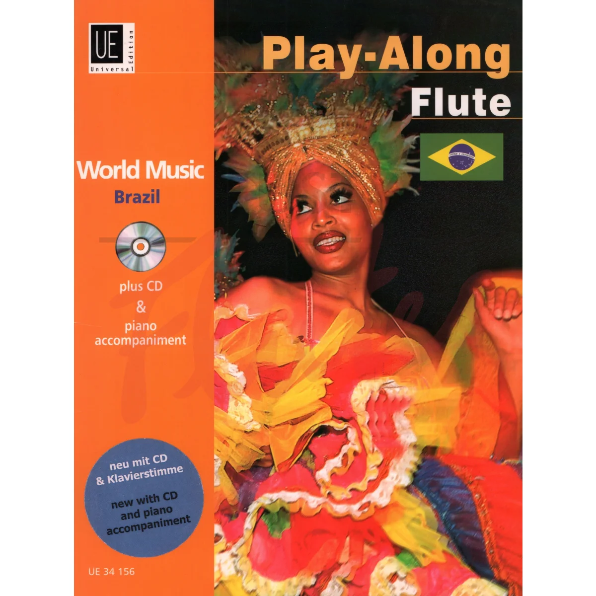 Play-Along World Music - Brazil for Flute and Piano