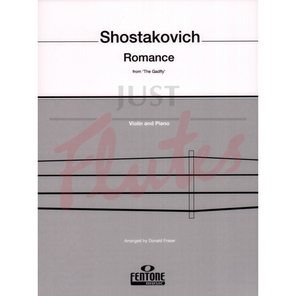 Romance from The Gadfly for Violin or Flute and Piano