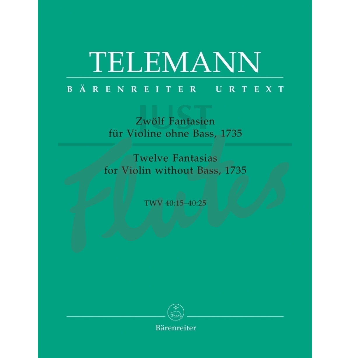 Twelve Fantasias for Violin