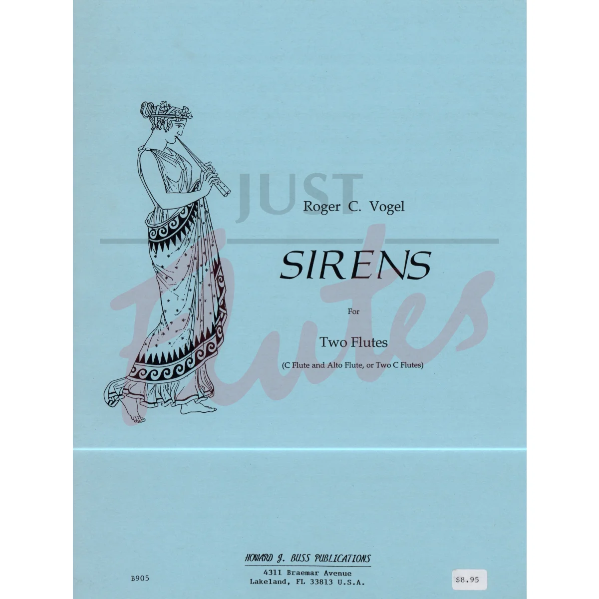 Sirens for Flute and Alto Flute or Two Flutes
