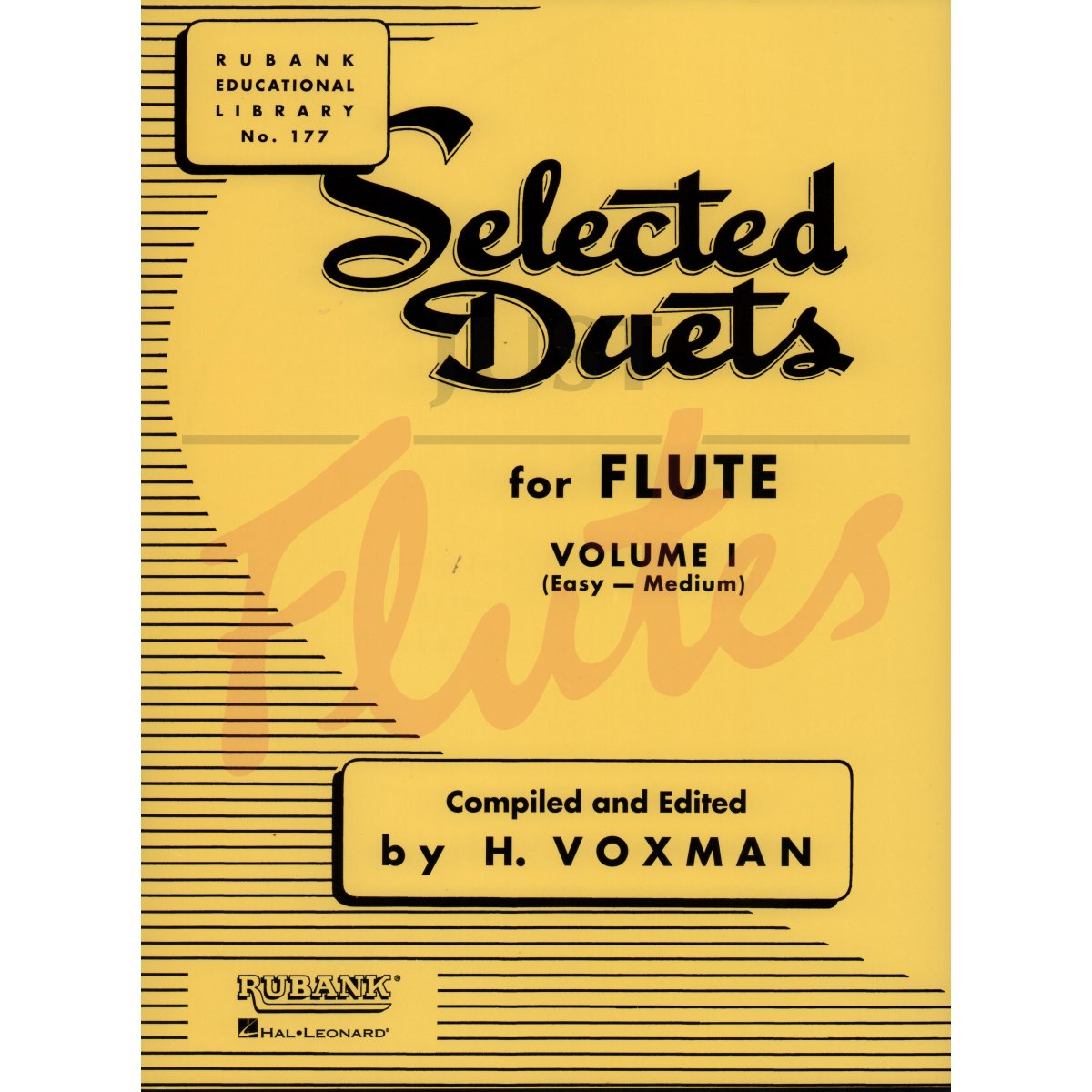 Selected Duets for Two Flutes, Vol 1