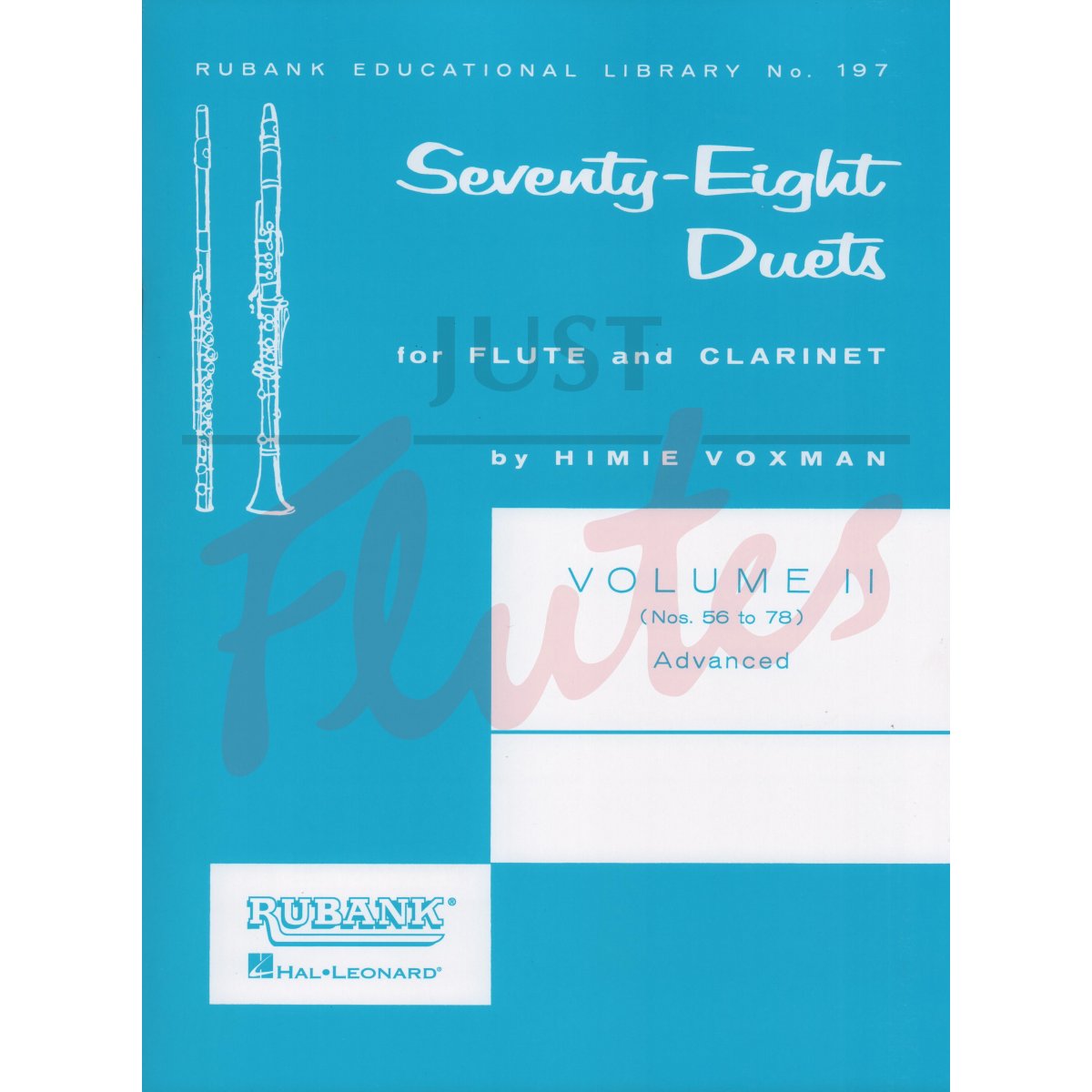 Seventy-Eight Duets for Flute and Clarinet, Vol 2