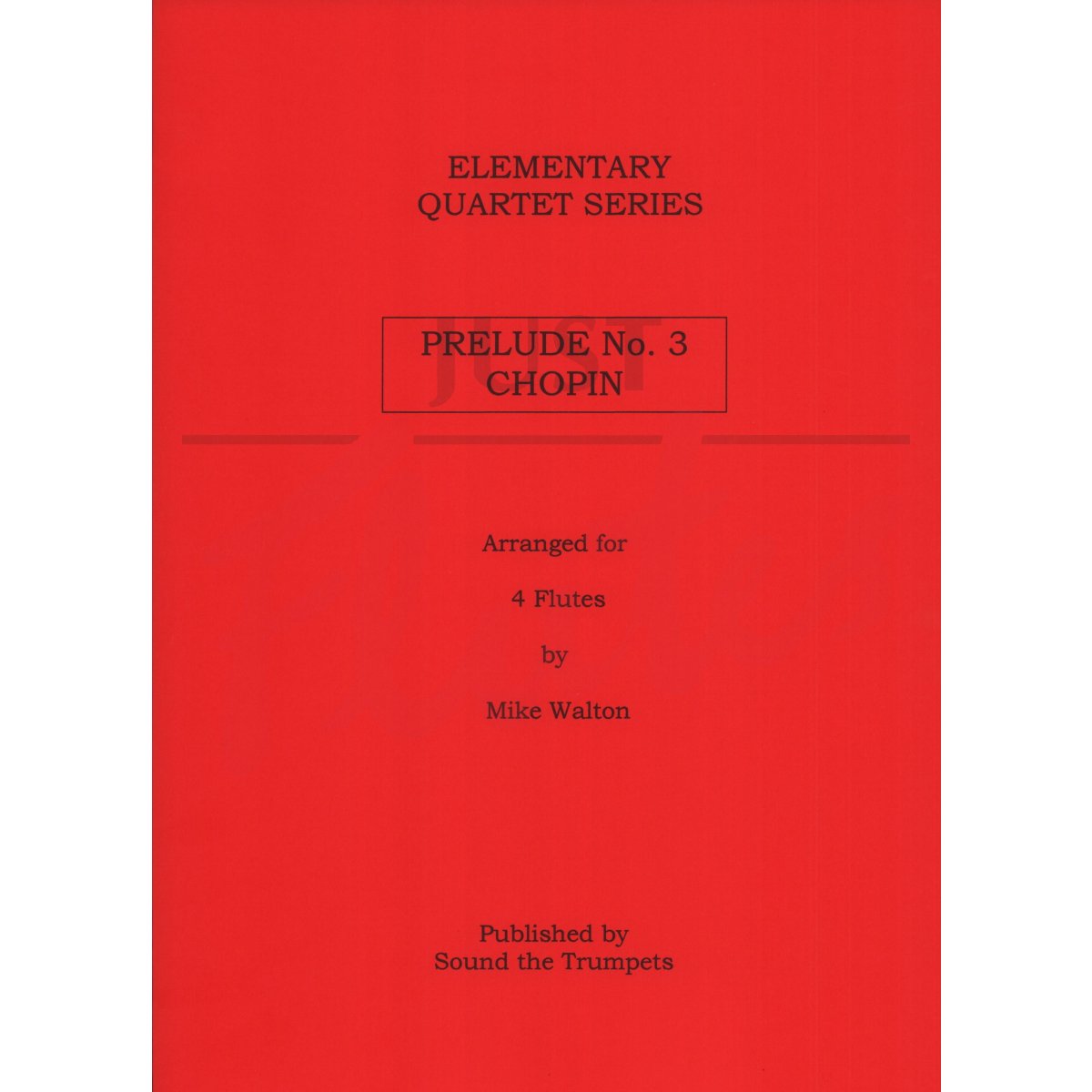 Prelude No. 3  for Four Flutes