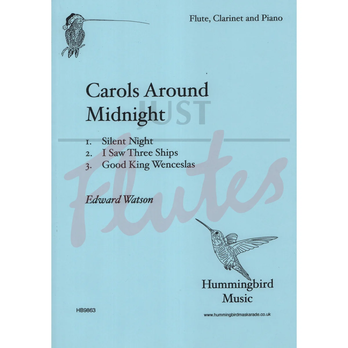Carols Around Midnight for Flute, Clarinet and Piano