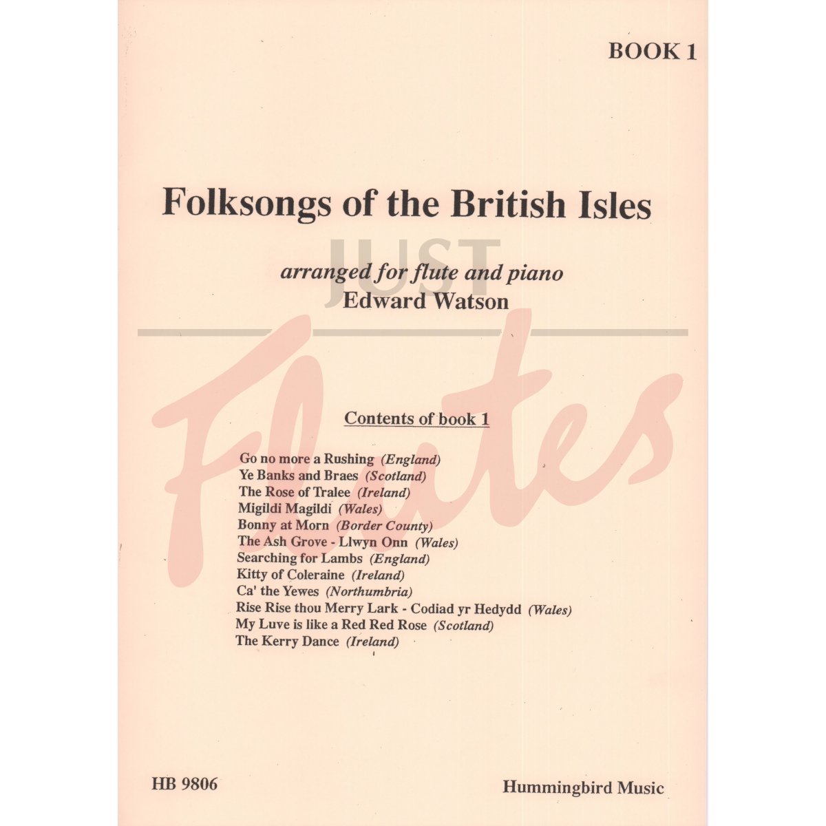 Folksongs of the British Isles, Book 1 for Flute and Piano